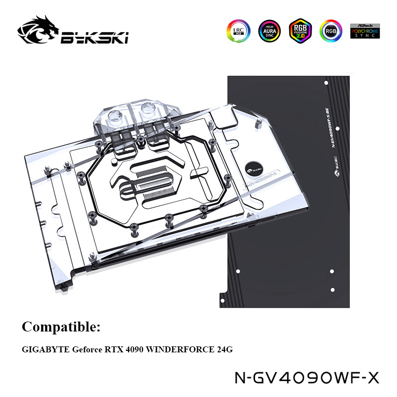 Bykski GPU Water Block For GIG - Rtx 4090 Water Block ulasan dan harga