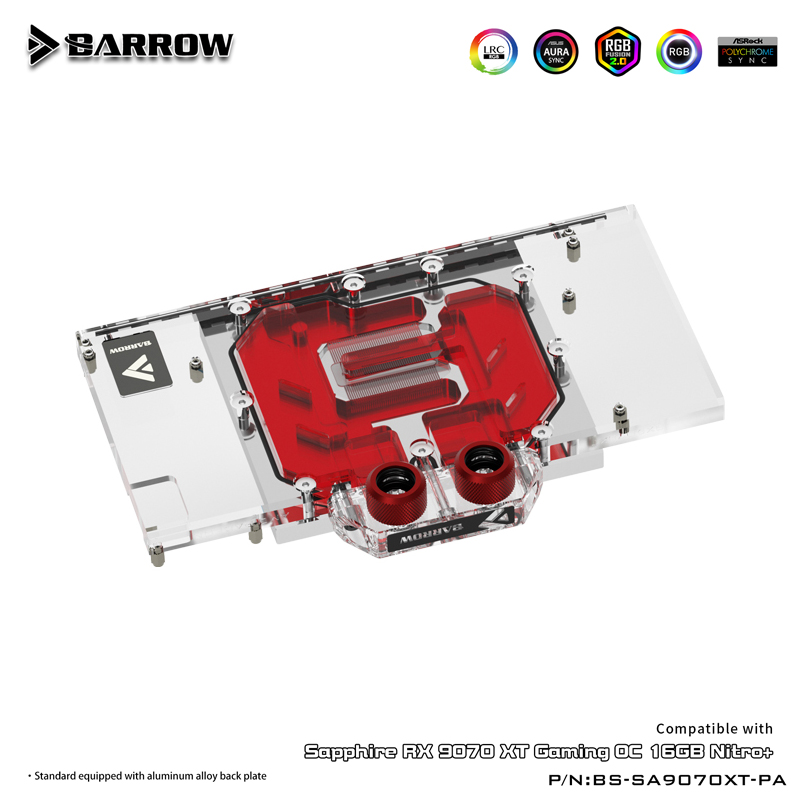 GPU Water Block For SAPPHIRE R - Rx 9070 Xt ulasan dan harga
