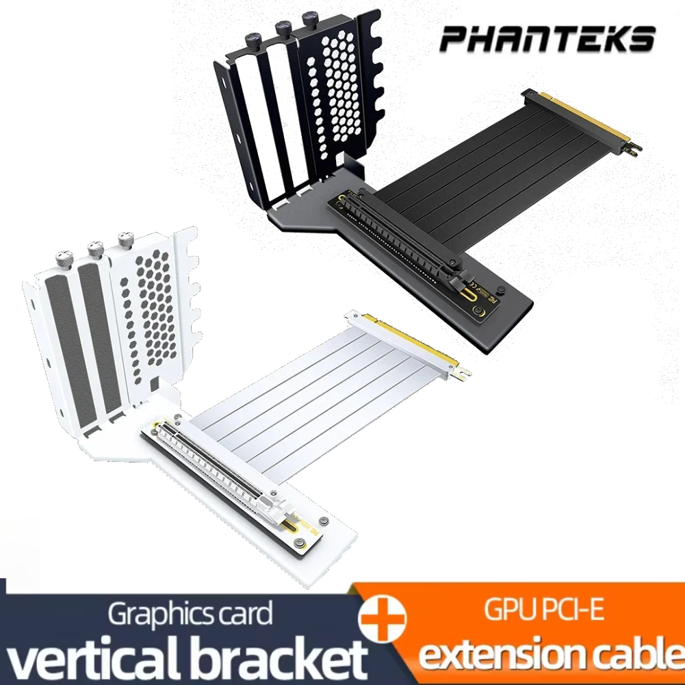 Vertical GPU Mount Bracket PC  - Pcie 5.0 Gpu Riser Cable ulasan dan harga