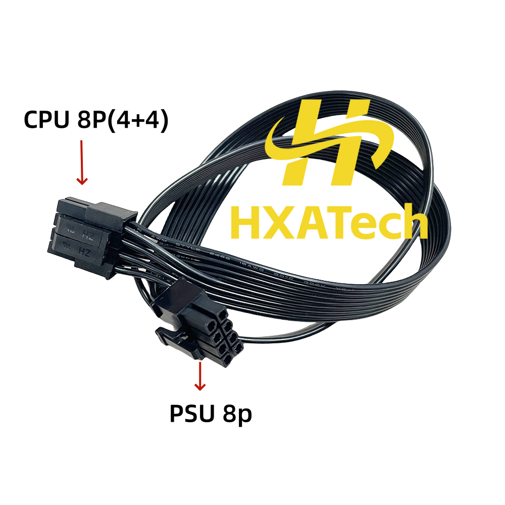 HXATech- 12VHPWR 16pin CPU 8pi - Dual 8Pin To 16Pin 12Vhpwr Cable ulasan dan harga