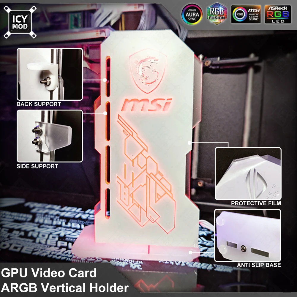 Video Card Bracket Customizabl - Desktop Gaming Gpu 32Gb ulasan dan harga