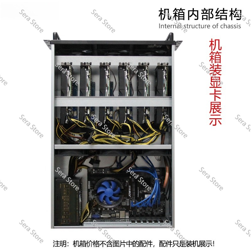 4U Multi-Graphics Card Chassis - Server Gpu Chassis 4U ulasan dan harga